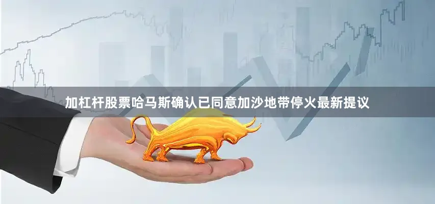 加杠杆股票哈马斯确认已同意加沙地带停火最新提议