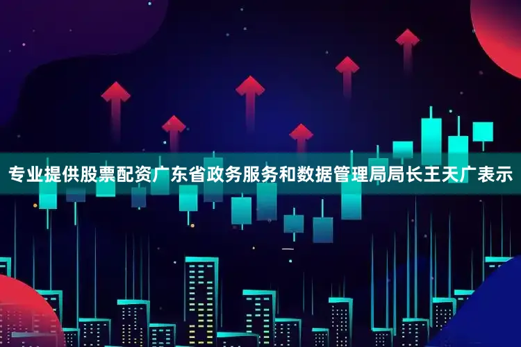 专业提供股票配资　　广东省政务服务和数据管理局局长王天广表示