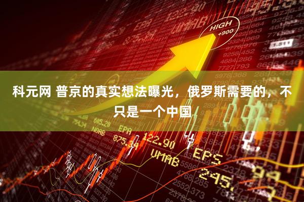 科元网 普京的真实想法曝光，俄罗斯需要的，不只是一个中国
