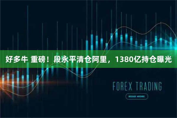 好多牛 重磅！段永平清仓阿里，1380亿持仓曝光